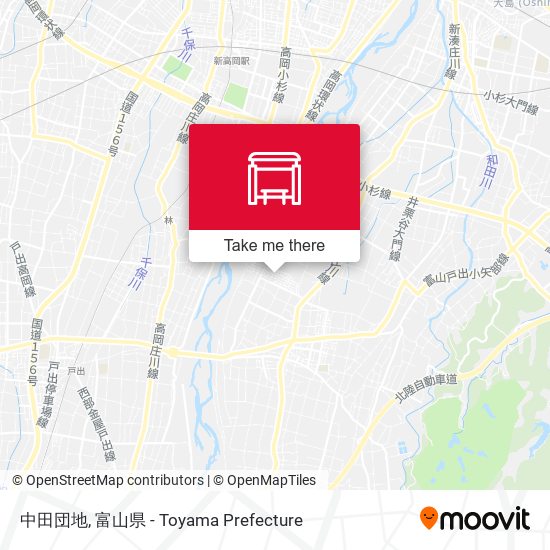 中田団地 map
