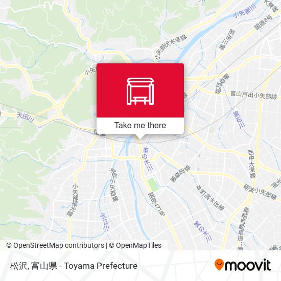 松沢 map