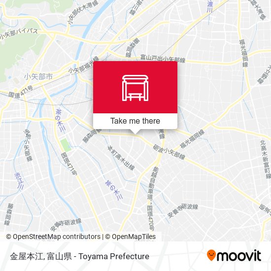 金屋本江 map