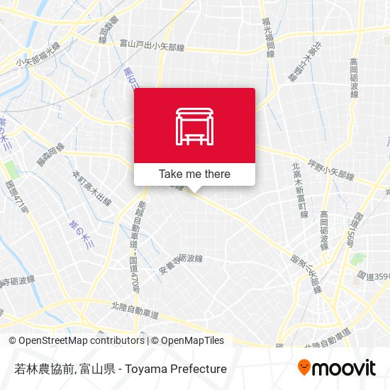 若林農協前 map