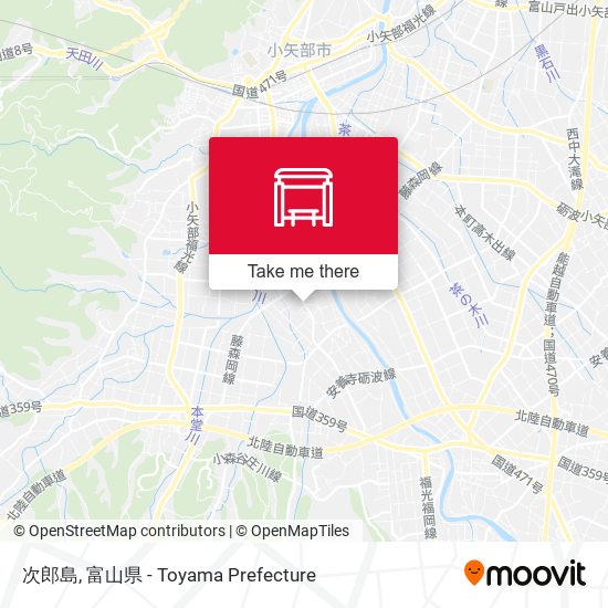 次郎島 map