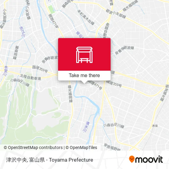 津沢中央 map