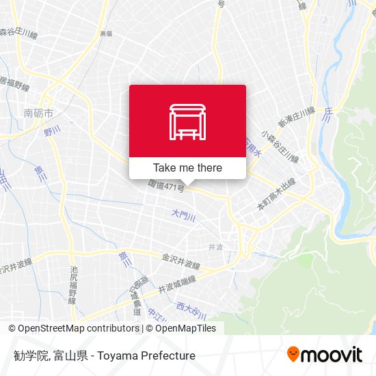 勧学院 map