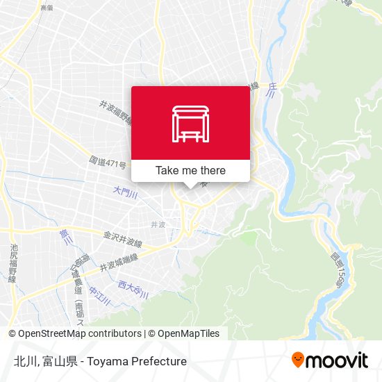 北川 map