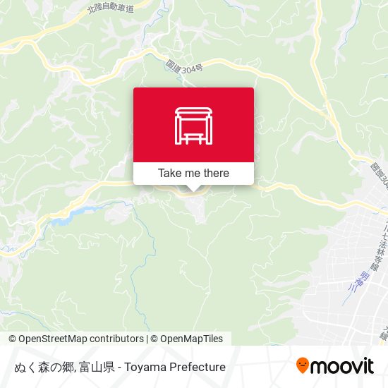 ぬく森の郷 map