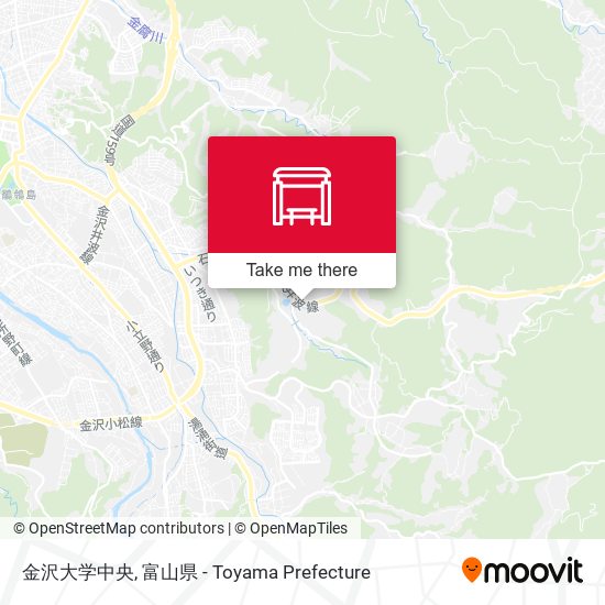 金沢大学中央 map