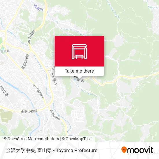 金沢大学中央 map