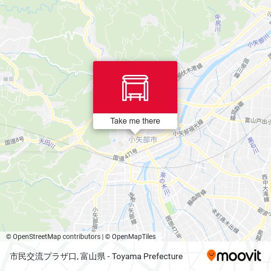 市民交流プラザ口 map