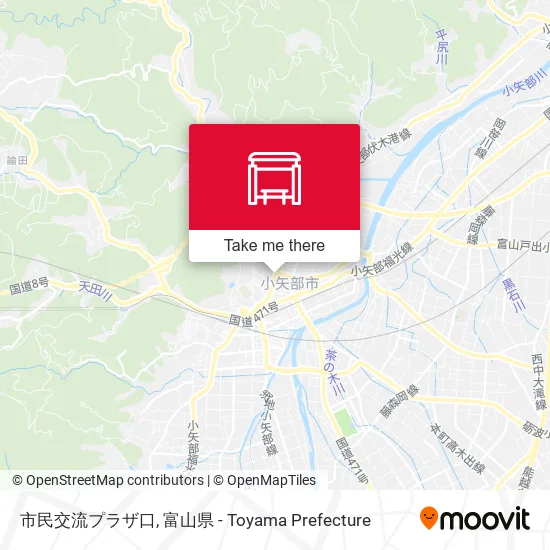 市民交流プラザ口 map