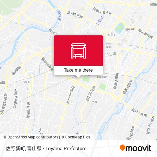 佐野新町 map