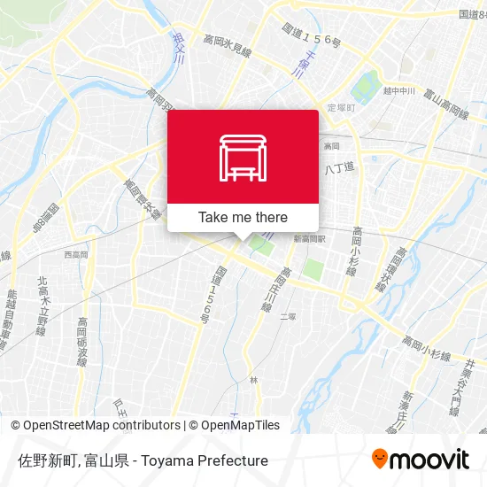 佐野新町 map