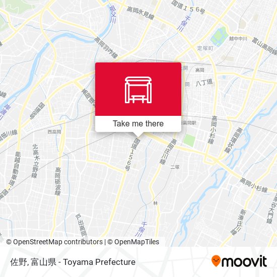 佐野 map