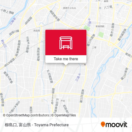 柳島口 map