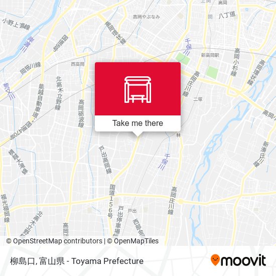 柳島口 map