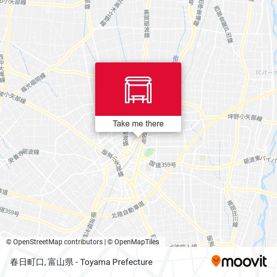 春日町口 map
