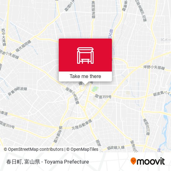 春日町 map