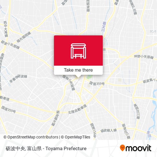砺波中央 map