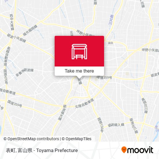表町 map