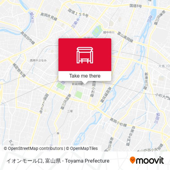 イオンモール口 map