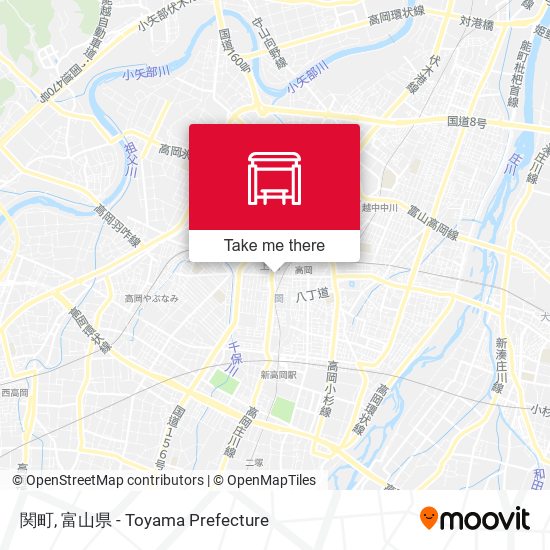関町 map