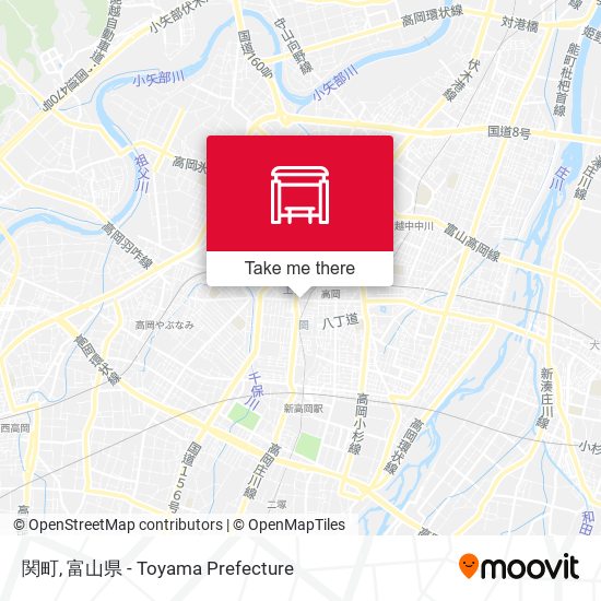 関町 map
