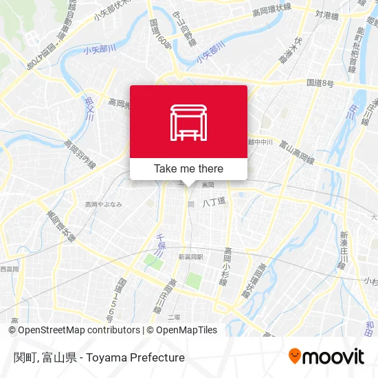 関町 map