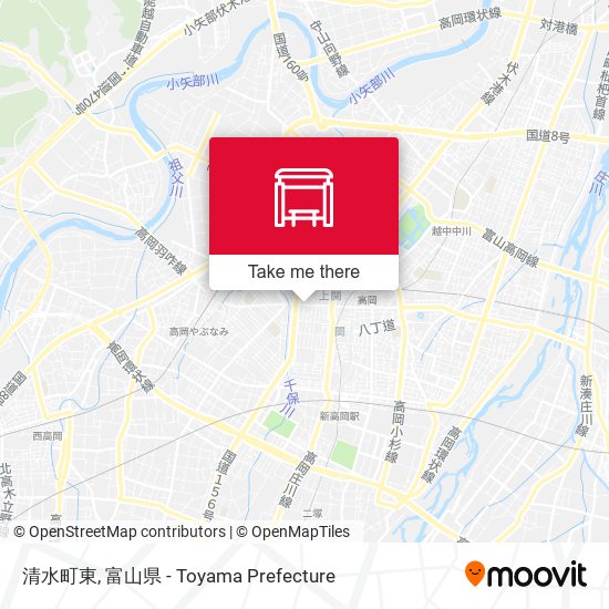 清水町東 map