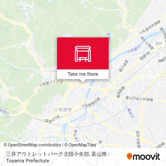 三井アウトレットパーク北陸小矢部 map