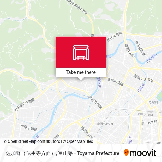 佐加野（仏生寺方面） map