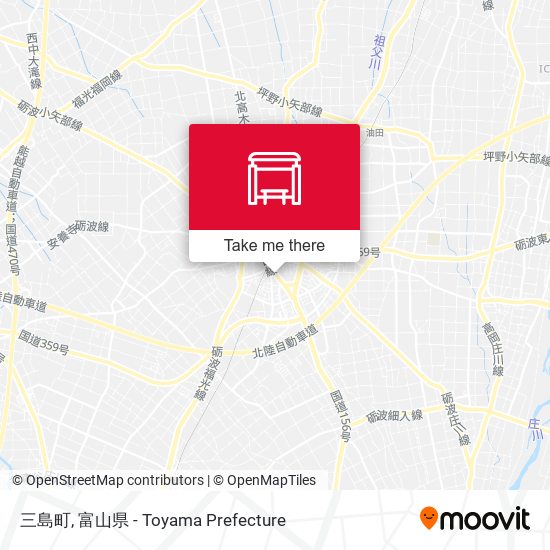 三島町 map