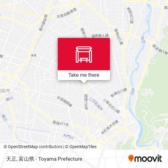 天正 map