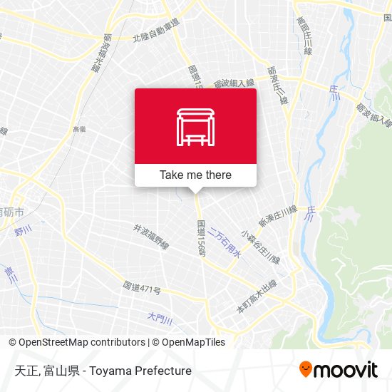 天正 map