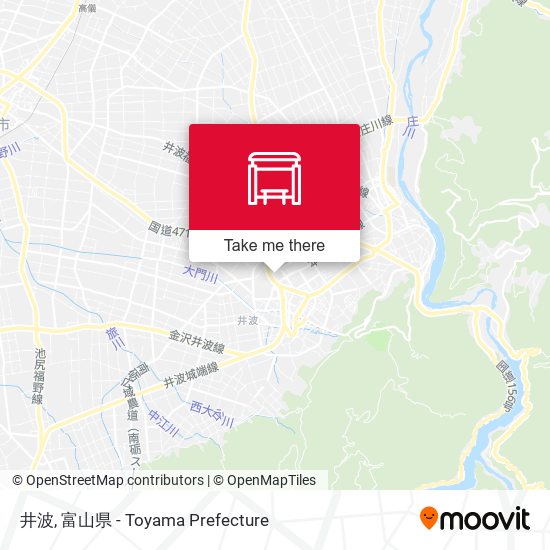 井波 map