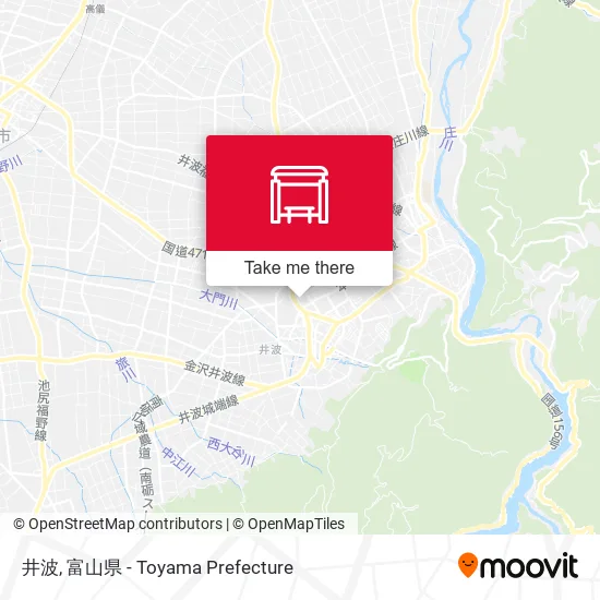 井波 map