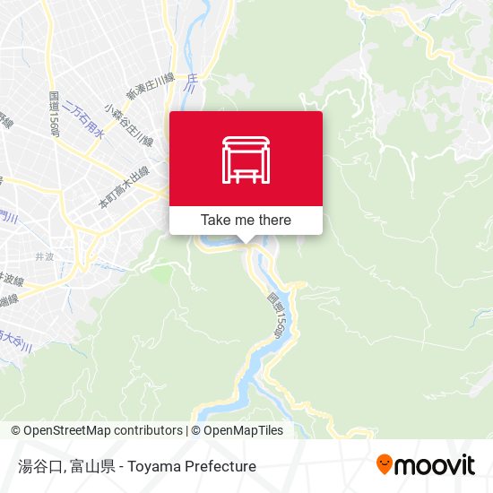 湯谷口 map