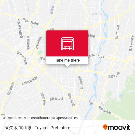 東矢木 map