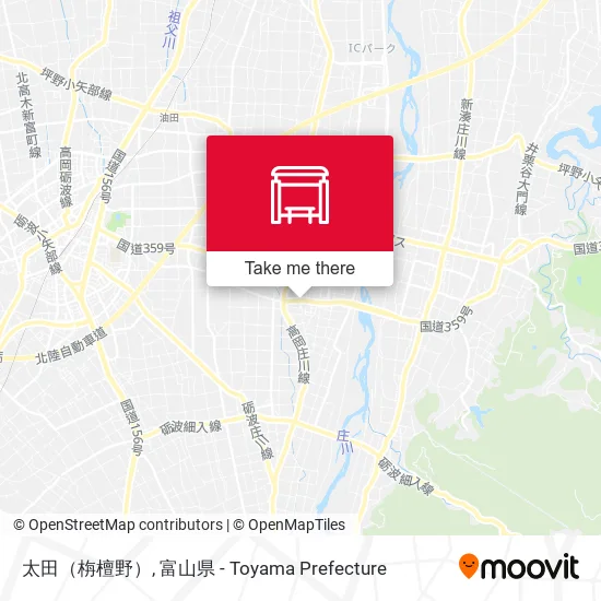 太田（栴檀野） map