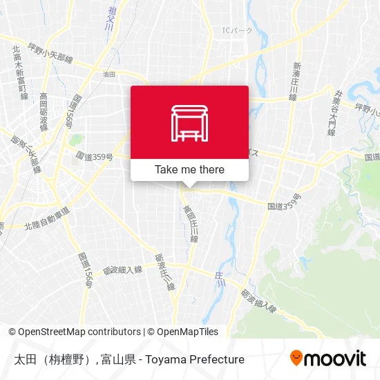 太田（栴檀野） map