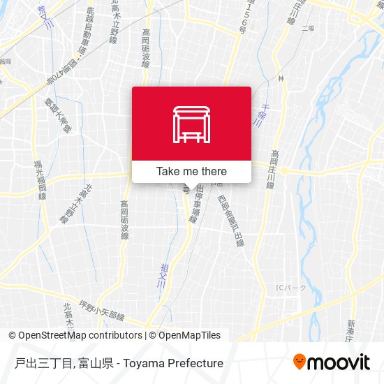 戸出三丁目 map