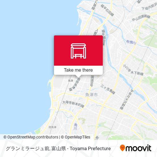 グランミラージュ前 map
