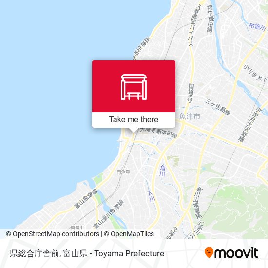 県総合庁舎前 map