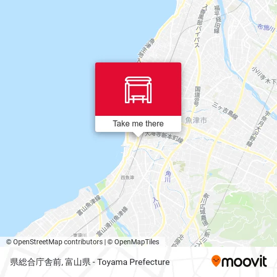 県総合庁舎前 map