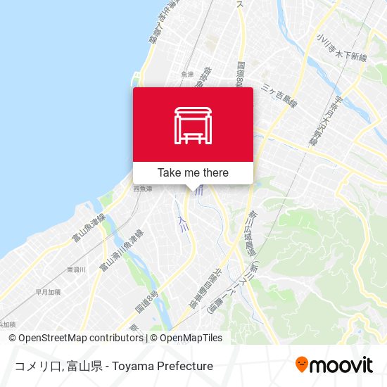 コメリ口 map