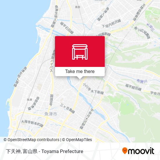 下天神 map