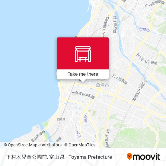 下村木児童公園前 map