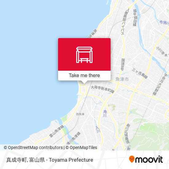 真成寺町 map
