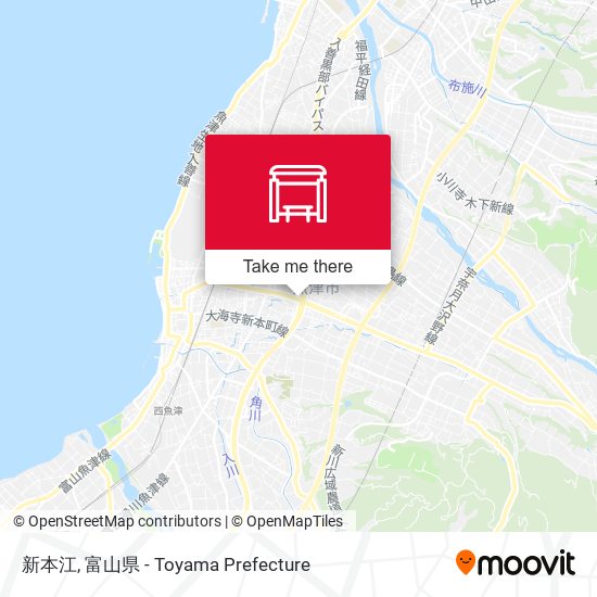新本江 map
