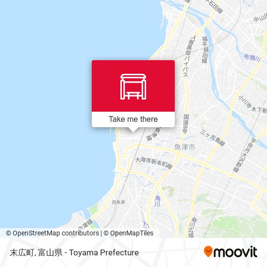 末広町 map