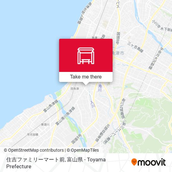 住吉ファミリーマート前 map
