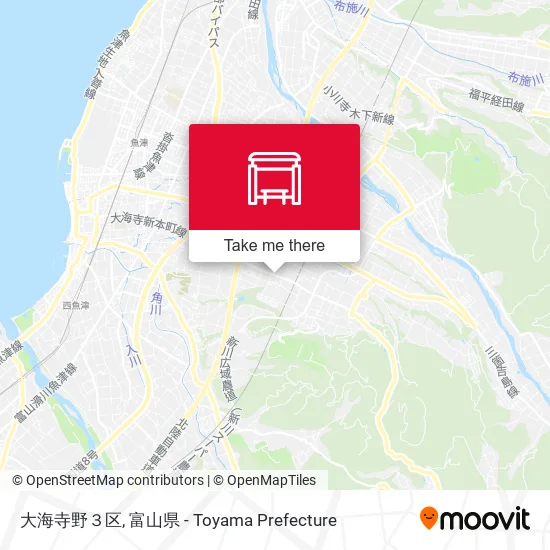 大海寺野３区 map